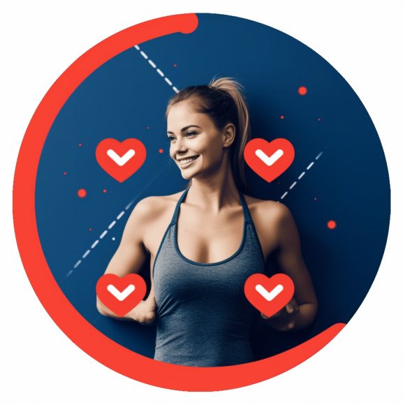 Heart on client profile symbolizing favorite client in Attendlr